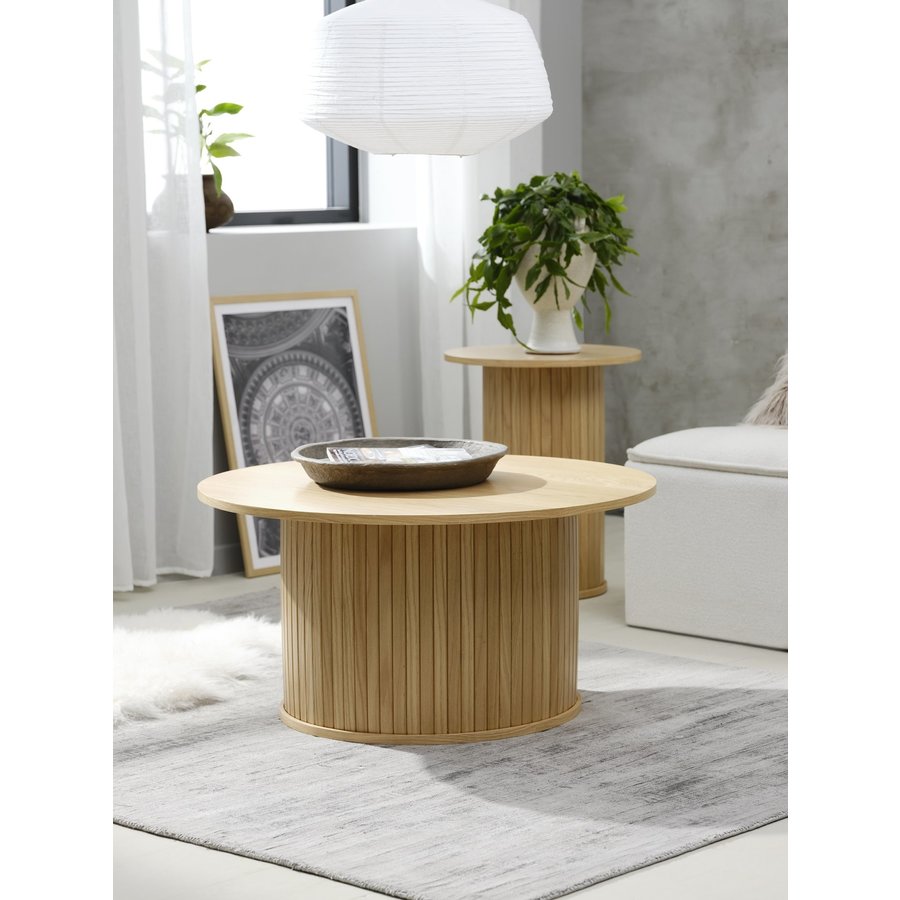 Nola Ronde Salontafel Eiken Nola Ronde Salontafel Eiken