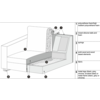 Linnea Chaise Longue 110 x 175 cm Rechts/Links