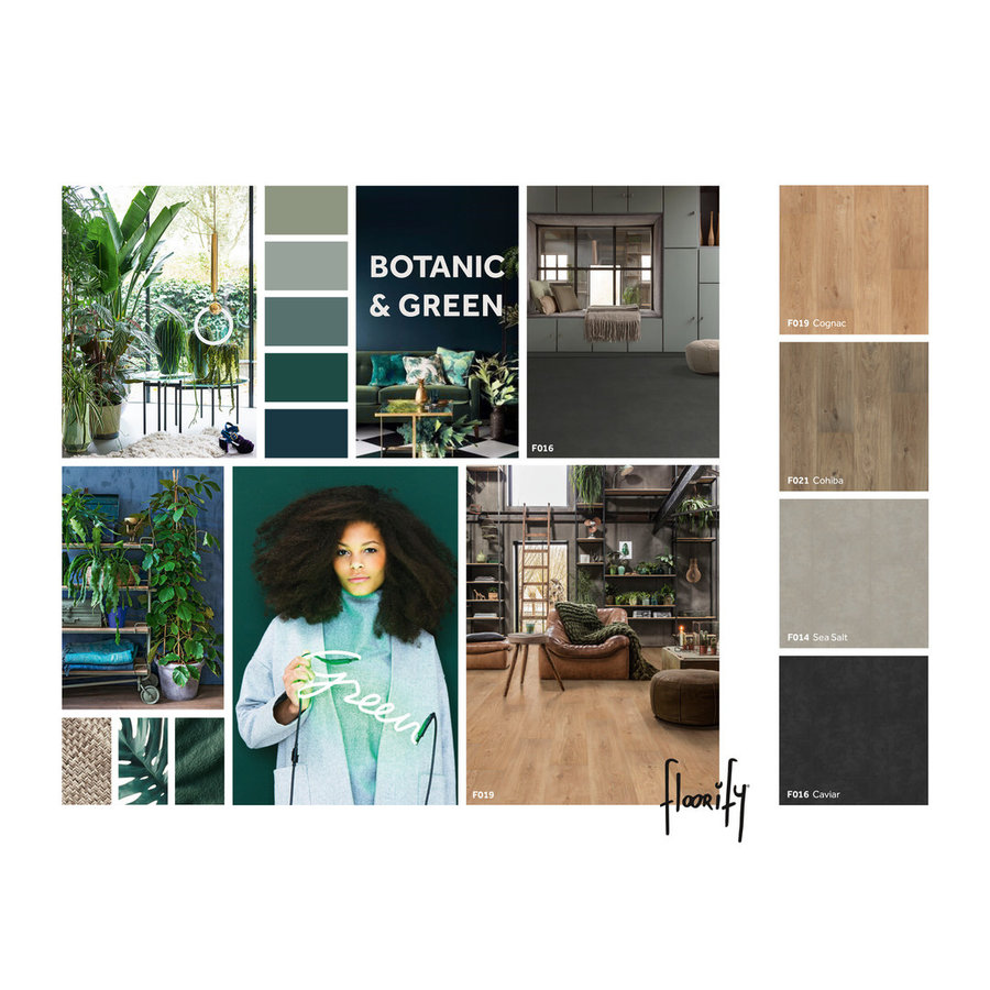 Cognac PVC Planken Cognac PVC Planken