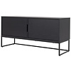 Lipp Ash Black TV meubel 2-Deuren