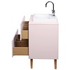 Color Bath Wastafel 2-Lades Roze