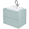 Color Bath Wastafel 2-Lades Sage Groen