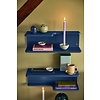 Color Wandplank Donkerblauw