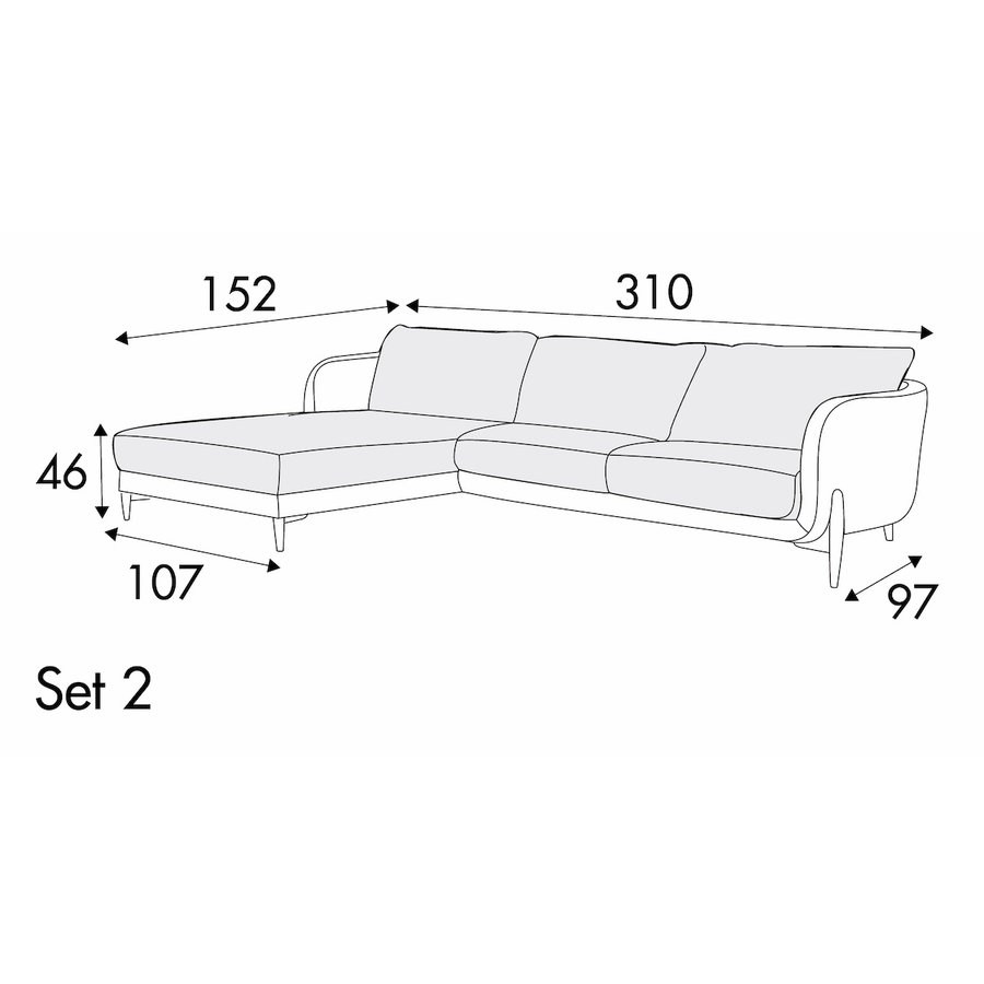 Jenny Set 2 Rechts/Links Jenny Set 2 Rechts/Links
