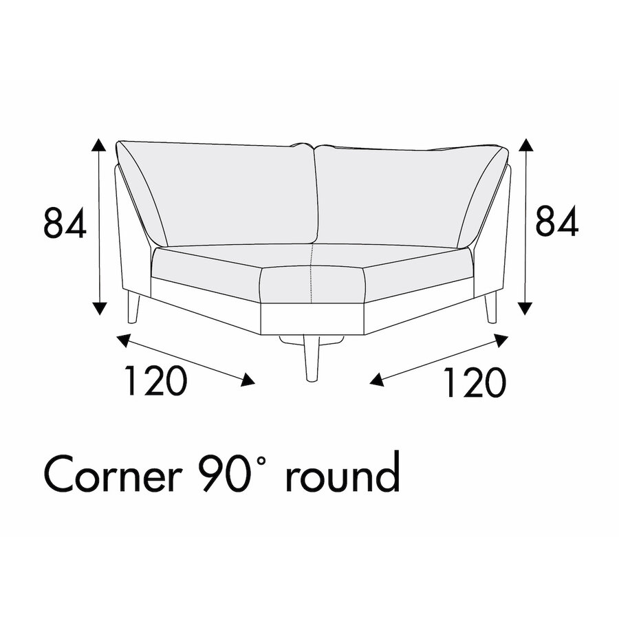 Jenny Hoek 90º 120 cm Jenny Hoek 90º 120 cm
