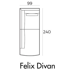 Felix Divan Rechts/Links