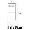 Felix Divan Rechts/Links