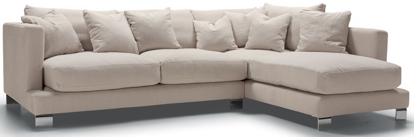Sits Colorado 3-zits Hoekbank Rechts Lichtbeige