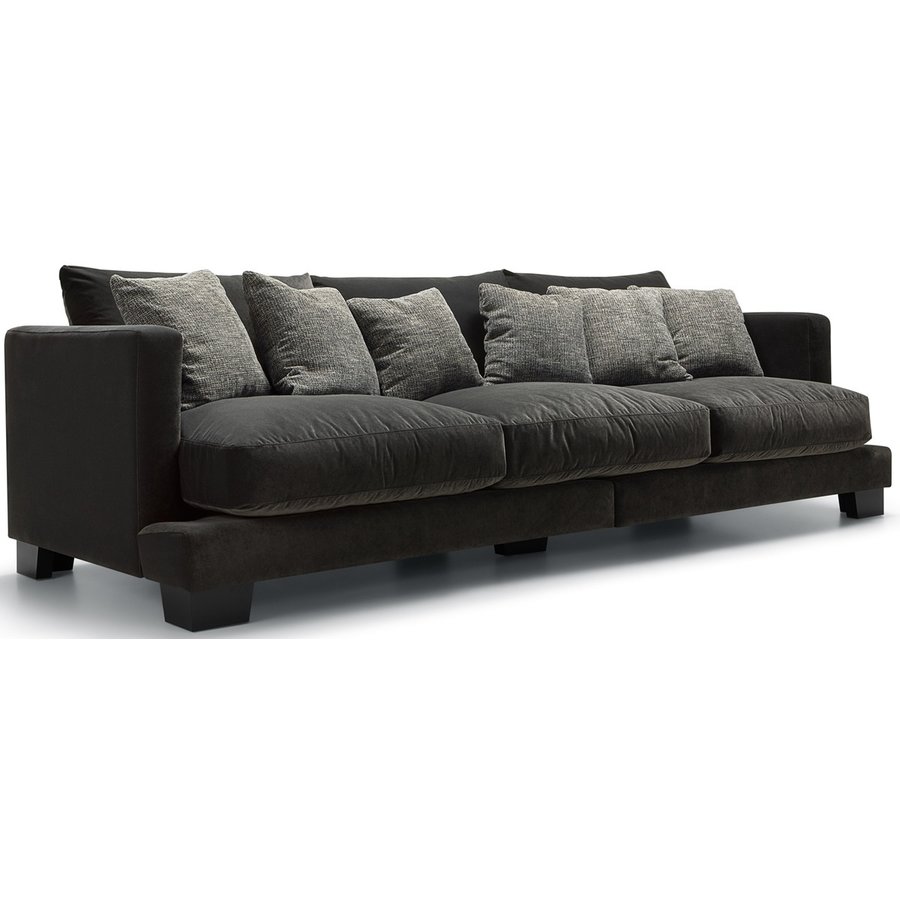 Colorado 4-zits Bank Antraciet Velvet Colorado 4-zits Bank Antraciet Velvet