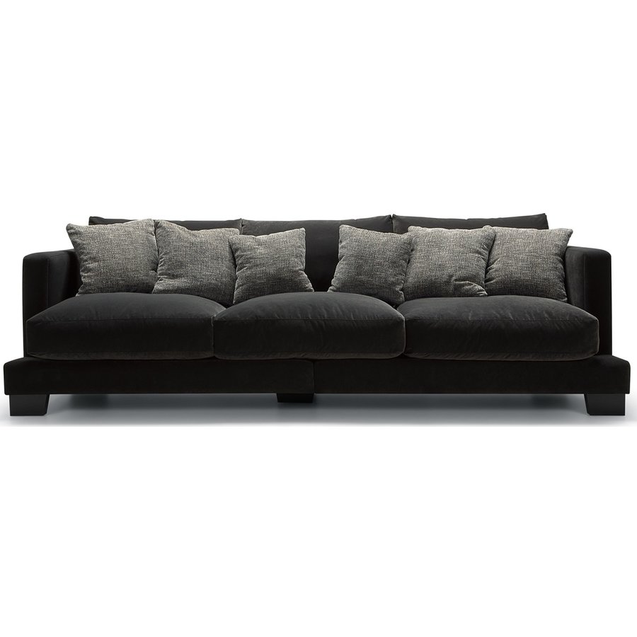 Colorado 4-zits Bank Antraciet Velvet Colorado 4-zits Bank Antraciet Velvet