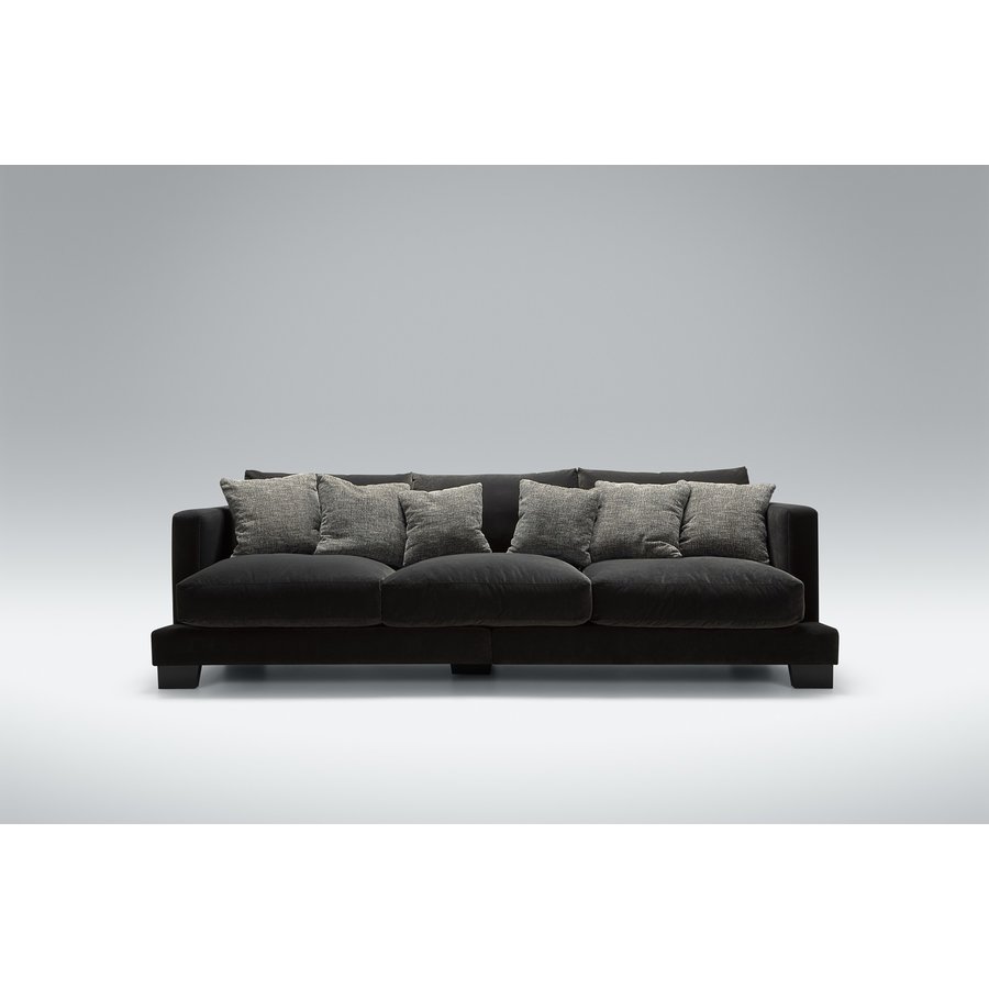 Colorado 4-zits Bank Antraciet Velvet Colorado 4-zits Bank Antraciet Velvet