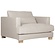 Brandon Fauteuil Lichtbeige