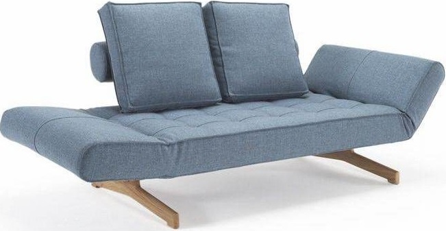 Innovation Living Ghia Wood Slaapbank Blauw