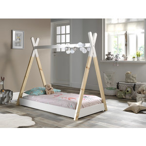 KidsOnly Tipi Bed 70 x 140 cm Wit