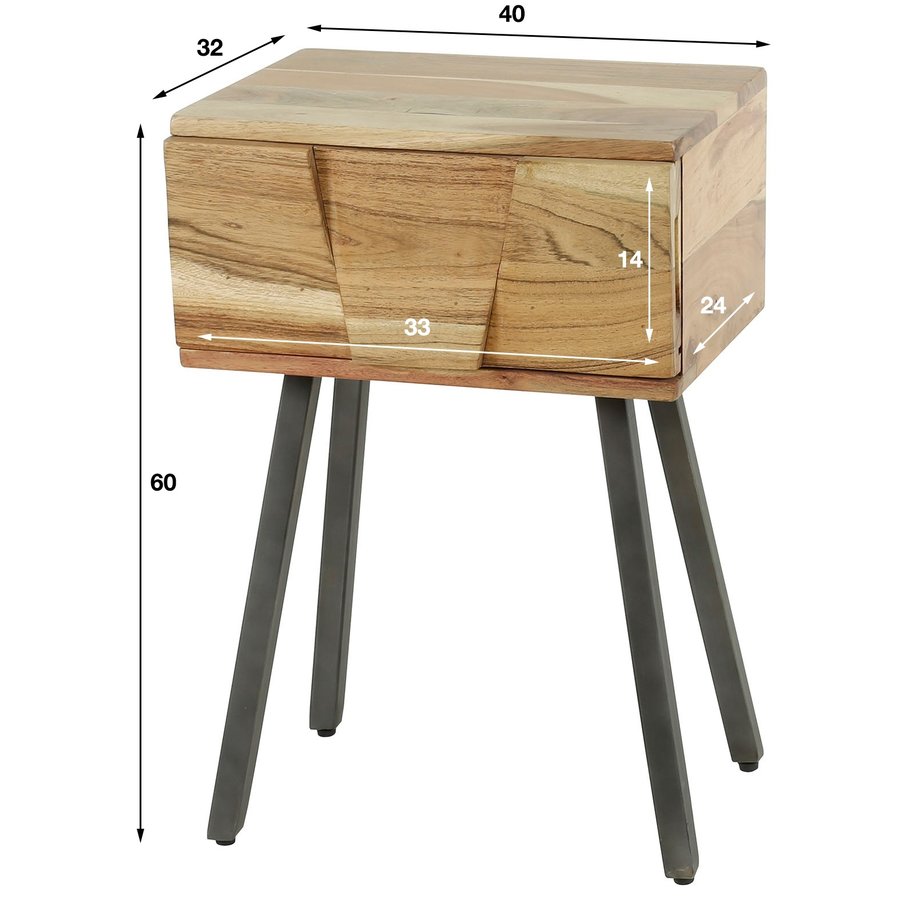 Demn Nachtkastje Demn Nachtkastje