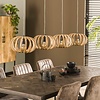 Stripes Houten Hanglamp 4L