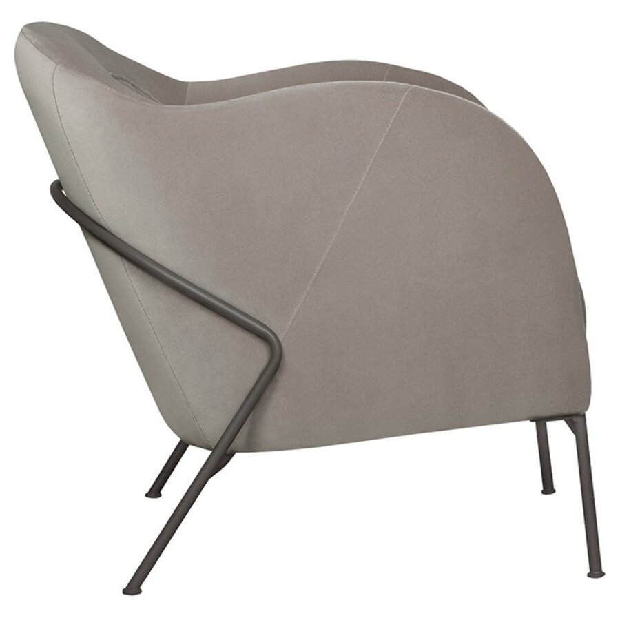 Mini Fauteuil Grijs / Zwart Mini Fauteuil Grijs / Zwart