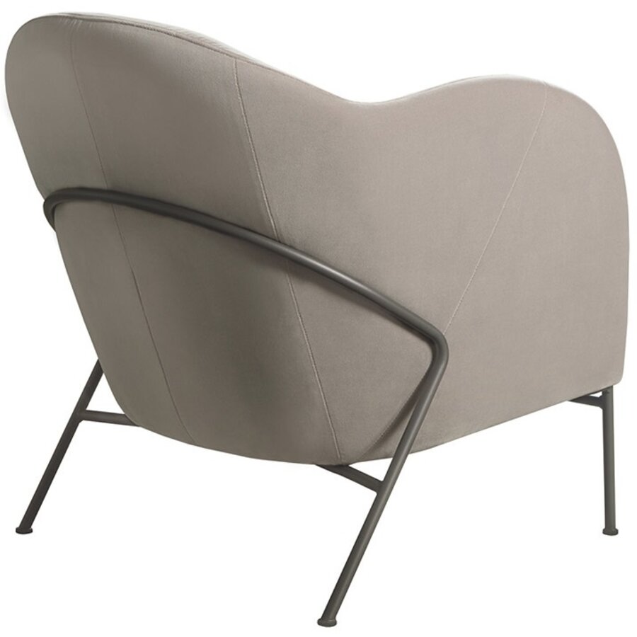 Mini Fauteuil Grijs / Zwart Mini Fauteuil Grijs / Zwart