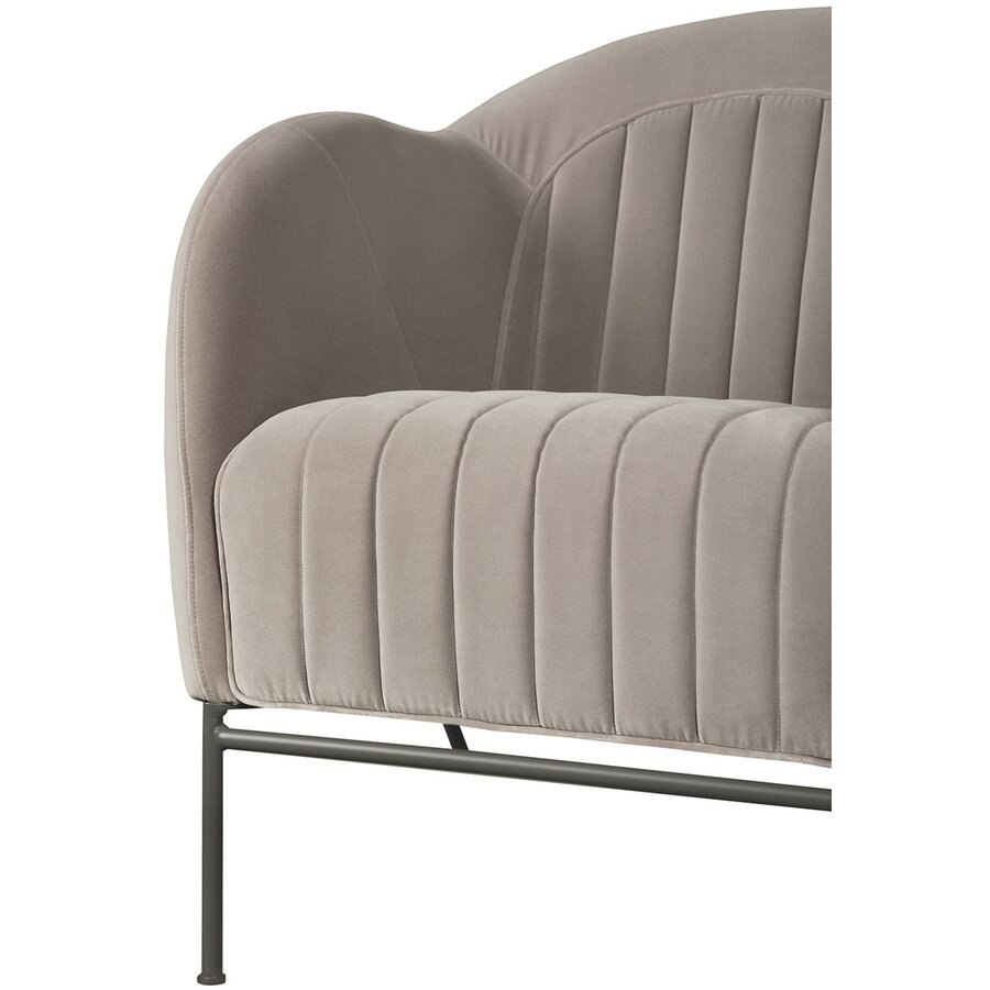 Mini Fauteuil Grijs / Zwart Mini Fauteuil Grijs / Zwart