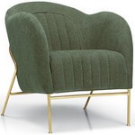 Sits Mini Fauteuil Groen / Goud Sits Mini Fauteuil Groen / Goud