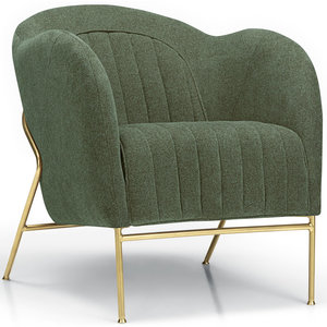 Sits Mini Fauteuil Groen / Goud