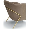 Mini Fauteuil Bruin / Goud