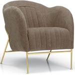 Sits Mini Fauteuil Bruin / Goud Sits Mini Fauteuil Bruin / Goud