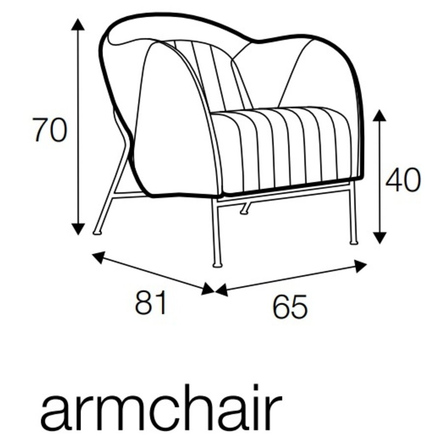 Mini Fauteuil Leer Grijs / Zwart Mini Fauteuil Leer Grijs / Zwart