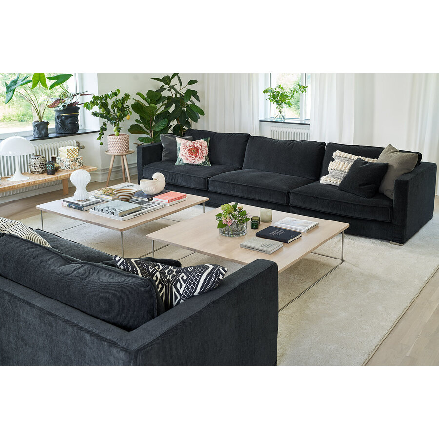 Cloud 4-Zits Bank Donkergrijs Cloud 4-Zits Bank Donkergrijs