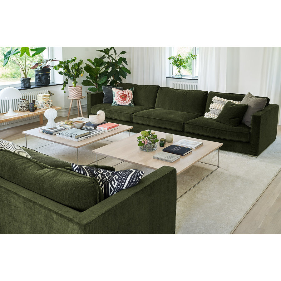 Cloud 4-Zits Bank Donkergroen Cloud 4-Zits Bank Donkergroen