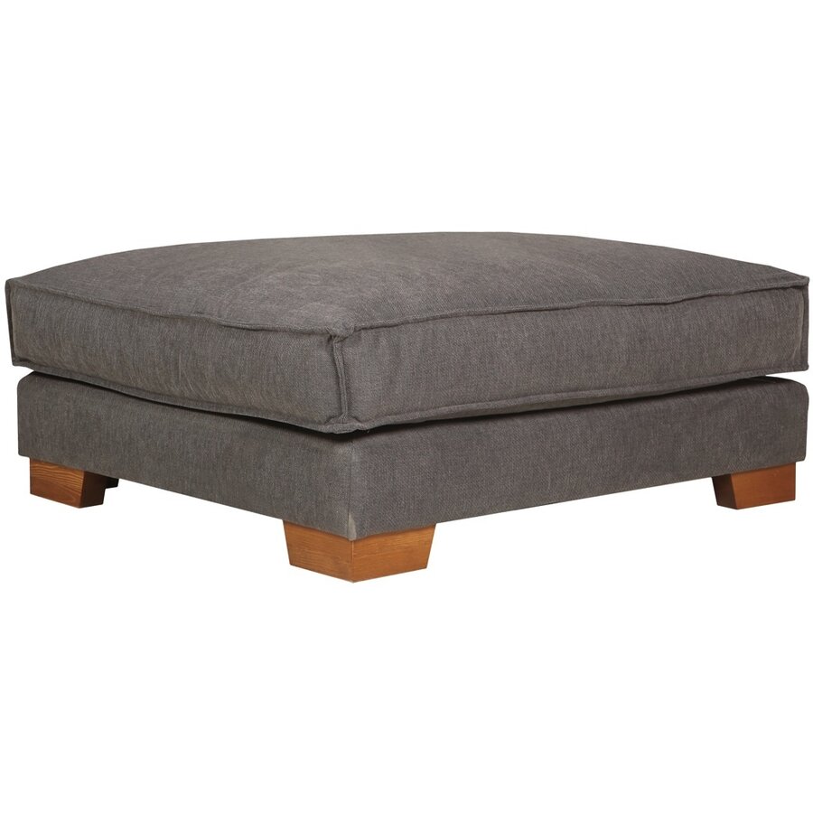 Cloud Voetenbank 122 x 92 cm Grijs