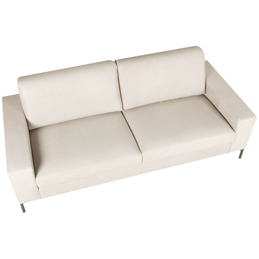 Quattro 3-Zits Bank Leer Zand Quattro 3-Zits Bank Leer Zand