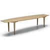 Casual 135 x 50 cm Ovale Salontafel Eiken