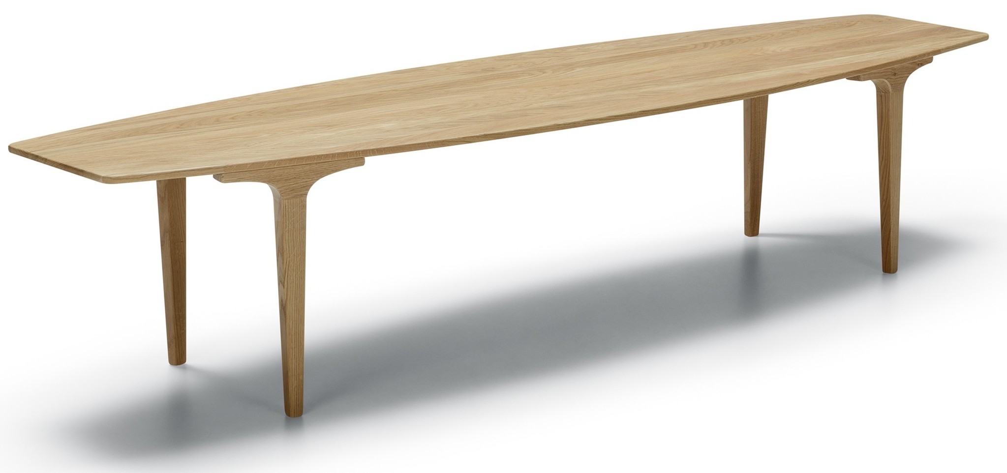 Sits Casual 150 x 50 cm Ovale Salontafel Eiken