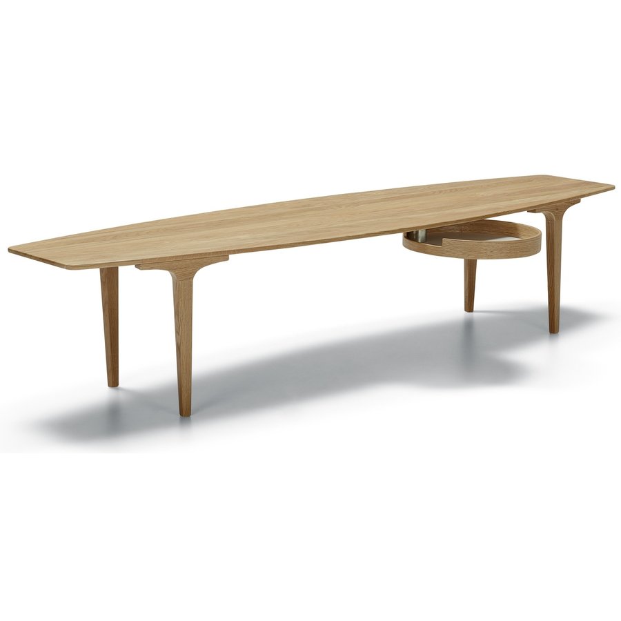 Casual 150 x 50 cm Ovale Salontafel Eiken Casual 150 x 50 cm Ovale Salontafel Eiken
