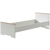 Londen Bed 90 x 200 cm Wit