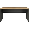 Pasadena Bureautafel Grafiet / Eiken Pasadena Bureautafel Grafiet / Eiken