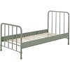 Bronxx Bed 90 x 200 cm Olijfgroen