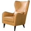 Greta Fauteuil Leder Latte