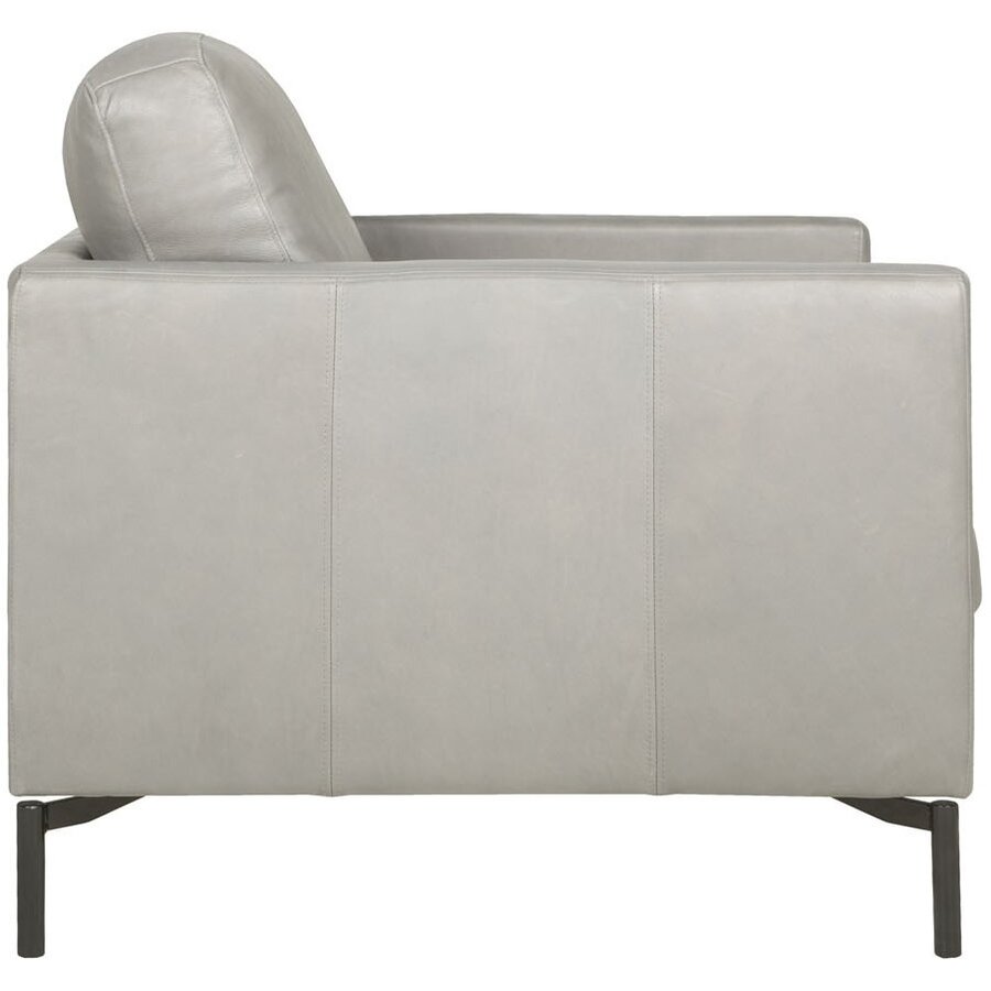 Impulse Fauteuil Leder Grijs Impulse Fauteuil Leder Grijs