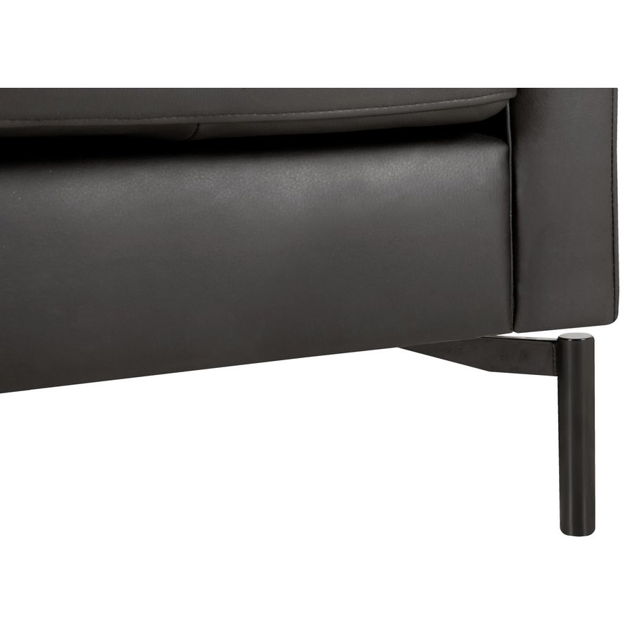 Impulse Fauteuil Leder Zwart Impulse Fauteuil Leder Zwart