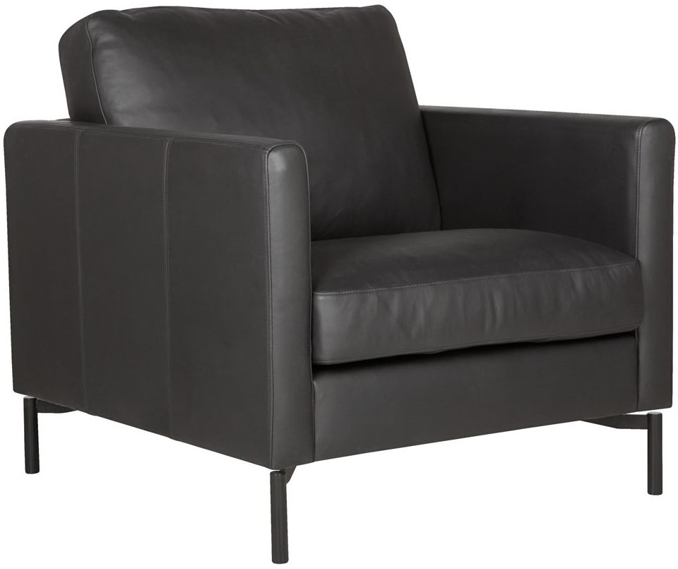 Sits Impulse Fauteuil Leder Zwart
