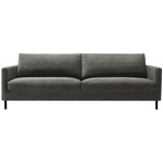 Sits Impulse 4-zits Bank Velvet Grijs Sits Impulse 4-zits Bank Velvet Grijs