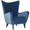 Elsa Fauteuil Velvet Navy Blauw