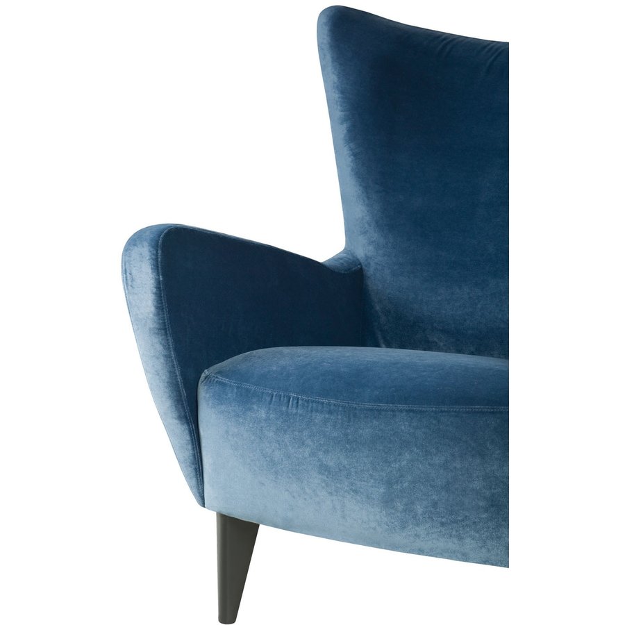 Elsa Fauteuil Velvet Navy Blauw Elsa Fauteuil Velvet Navy Blauw