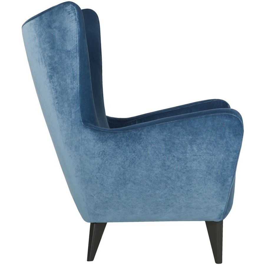Elsa Fauteuil Velvet Navy Blauw Elsa Fauteuil Velvet Navy Blauw