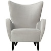 Elsa Fauteuil Velvet Lichtgrijs Elsa Fauteuil Velvet Lichtgrijs
