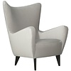 Elsa Fauteuil Velvet Lichtgrijs Elsa Fauteuil Velvet Lichtgrijs