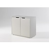 Pino Commode 2-Deuren Wit