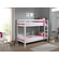 Pino Stapelbed Hoogte 160 cm Wit